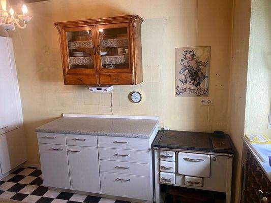 Küche mit Wamslerherd