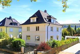 Das Haus von vorne