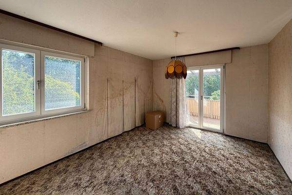 Schlafzimmer mit Balkon