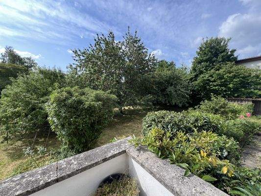Ausblick in den Garten