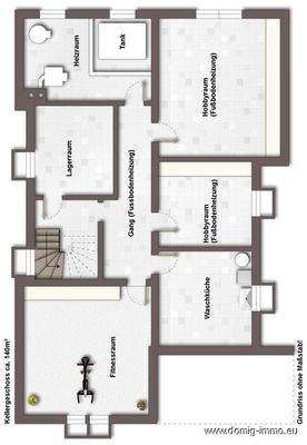 Grundriss Kellergeschoss