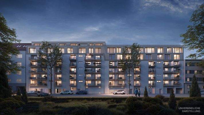 Aachener Strasse 35-38 -  Bei Nacht