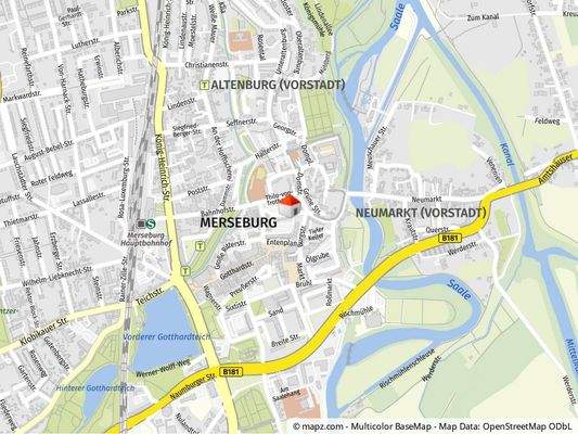 Geolyzer Kartenausschnitt