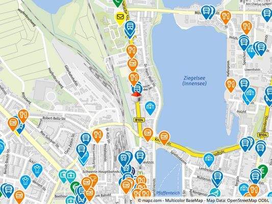 Geolyzer Kartenausschnitt