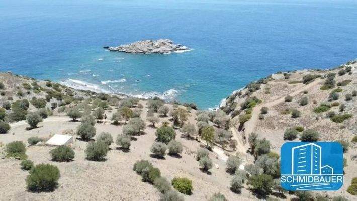 Kreta, Agios Pavlos: Erstaunliches Grundstück mit Baugenehmigung in Prassonissi zu verkaufen