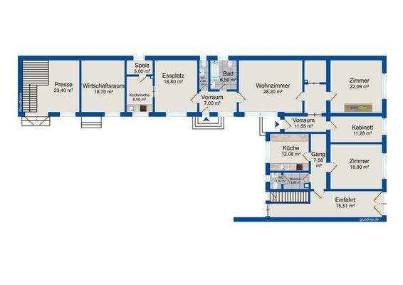 Erdgeschoß Bungalow