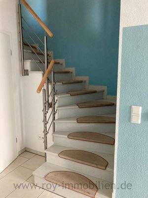 Treppenaufgang...