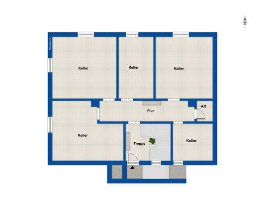Grundriss - Kellergeschoss