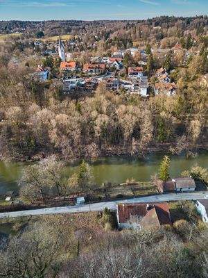 Blick mit Amper und Umgebung