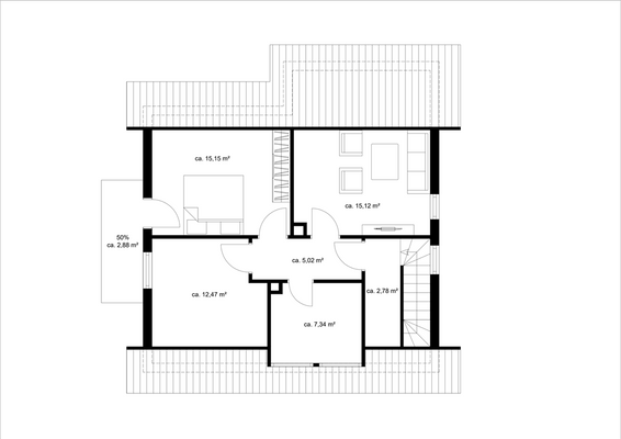 Grundriss Dachgeschoss