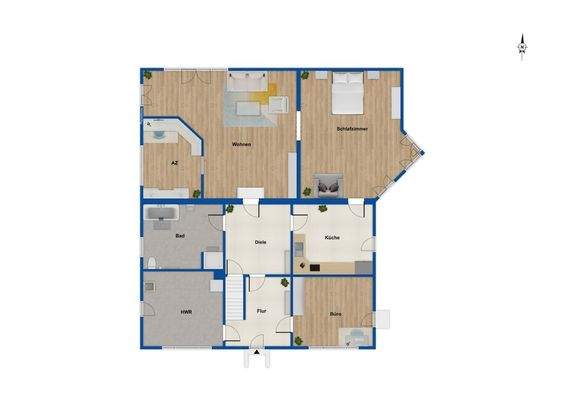 Grundriss Erdgeschoss