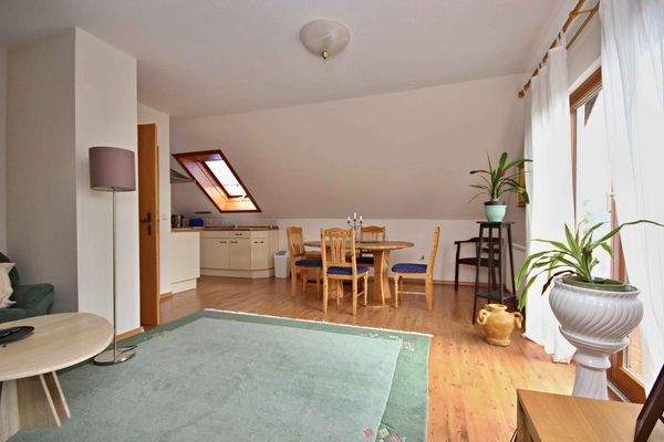 Wohnzimmer/Küche Obergeschoß