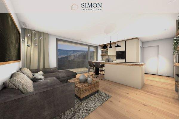 Wohnraum mit Aussicht