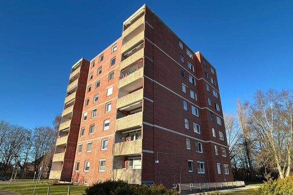 Kompakter Klinkerbau