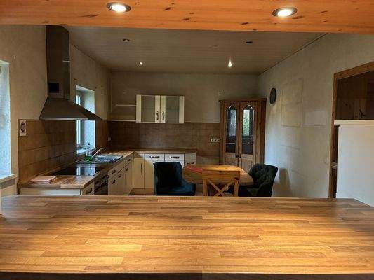 Gästehaus Blick zur Küche