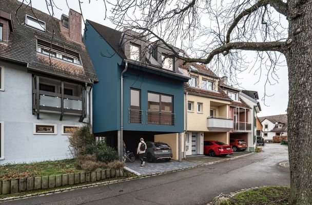 Visualisierung Ansicht Straße