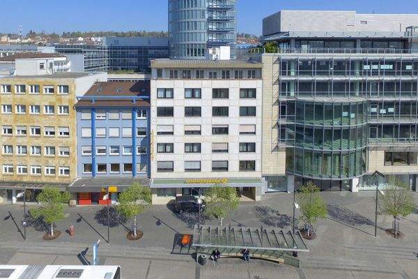 Drohnenaufnahme Frontansicht