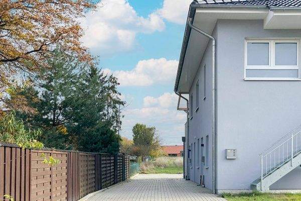 Zufahrt zum Grundstück