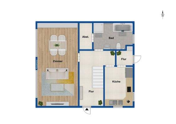 Grundriss Erdgeschoss