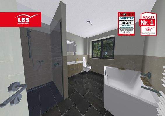 Tageslichtbadezimmer