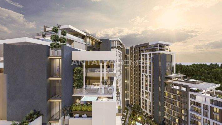 Special Design Sea View Apartments in Antalya Aksu