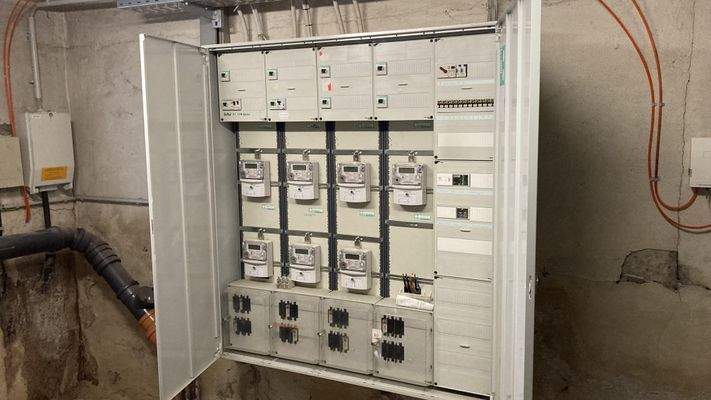 Zählerschrank im Keller