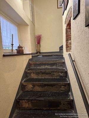 Historische Treppe 400 Jahre Jung