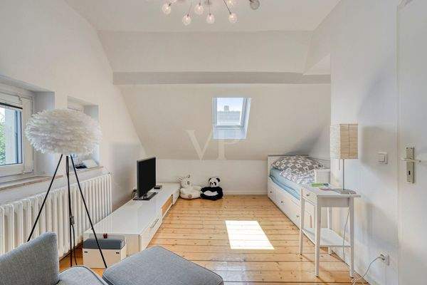 Gästebereich im Dachgeschoss