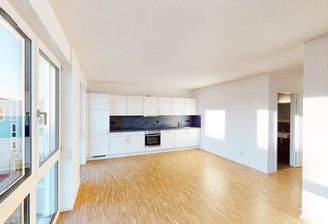 Wohn- und Essbereich(Musterwohnung)