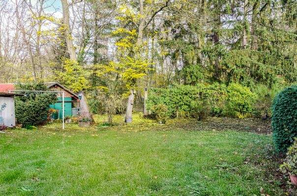 Garten - Rückseitig