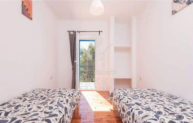 Schlafen mit Zugang zum Balkon