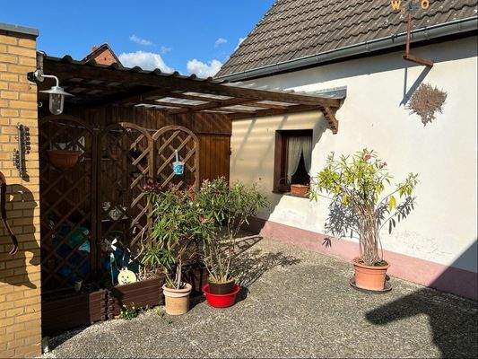 überdachter Freisitz