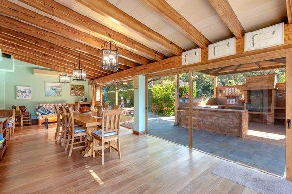 Außenbereich zum Essen