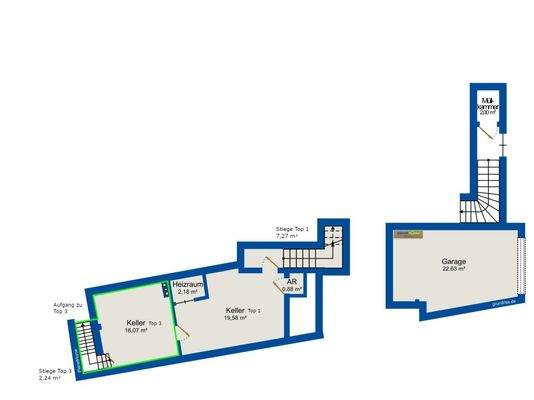 Grundriss Kellergeschoss