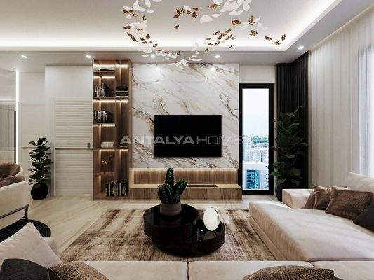 Stylish Apartments in a Complex near the Sea in Alanya Mahmutlar