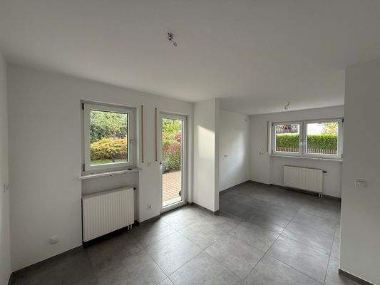 Esszimmer mit Küche