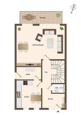 Grundriss Erdgeschoss