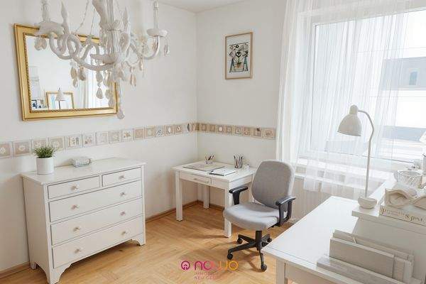 Büro - Arbeitszimmer, Skandinavisch - (KI generiert)