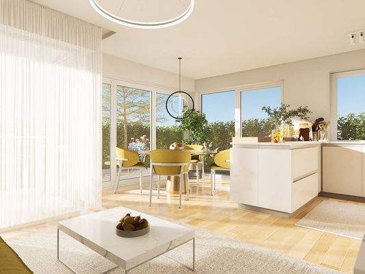 Visualisierung Wohnzimmer 