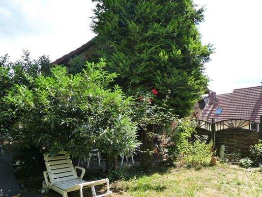 Giebelseite zum Garten