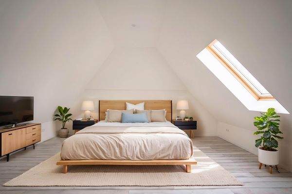 Schlafbereich (digital möbliert)