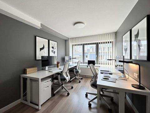 Büro 2 (Durchgangsbüro). Büroausstattung KI generi