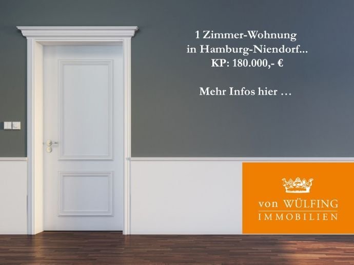 1 Zimmer-Wohnung in Hamburg-Niendorf...