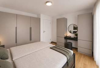 Visualisierung Schlafzimmer Wohnung 3
