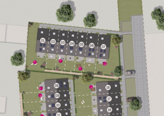 Haus 02 - Lageplan Ausschnitt