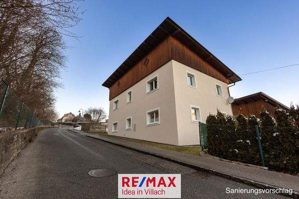 Außenansicht - Südost - Sanierungsvorschlag