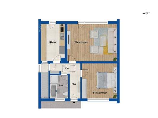 Grundriss Erdgeschoss