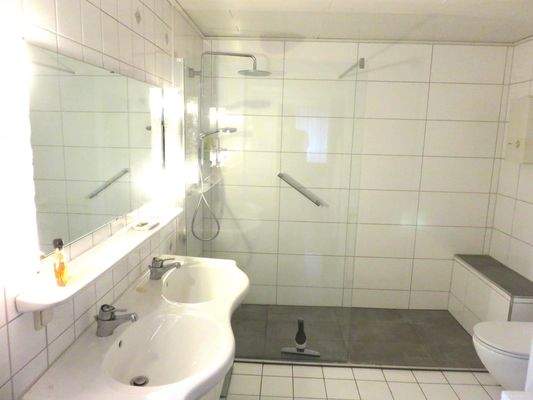 Doppelwaschbecken im EG