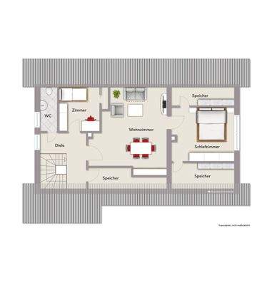 Grundriss Dachgeschoss