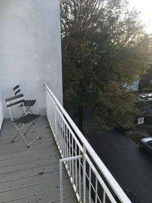 langer Balkon zum relaxen 